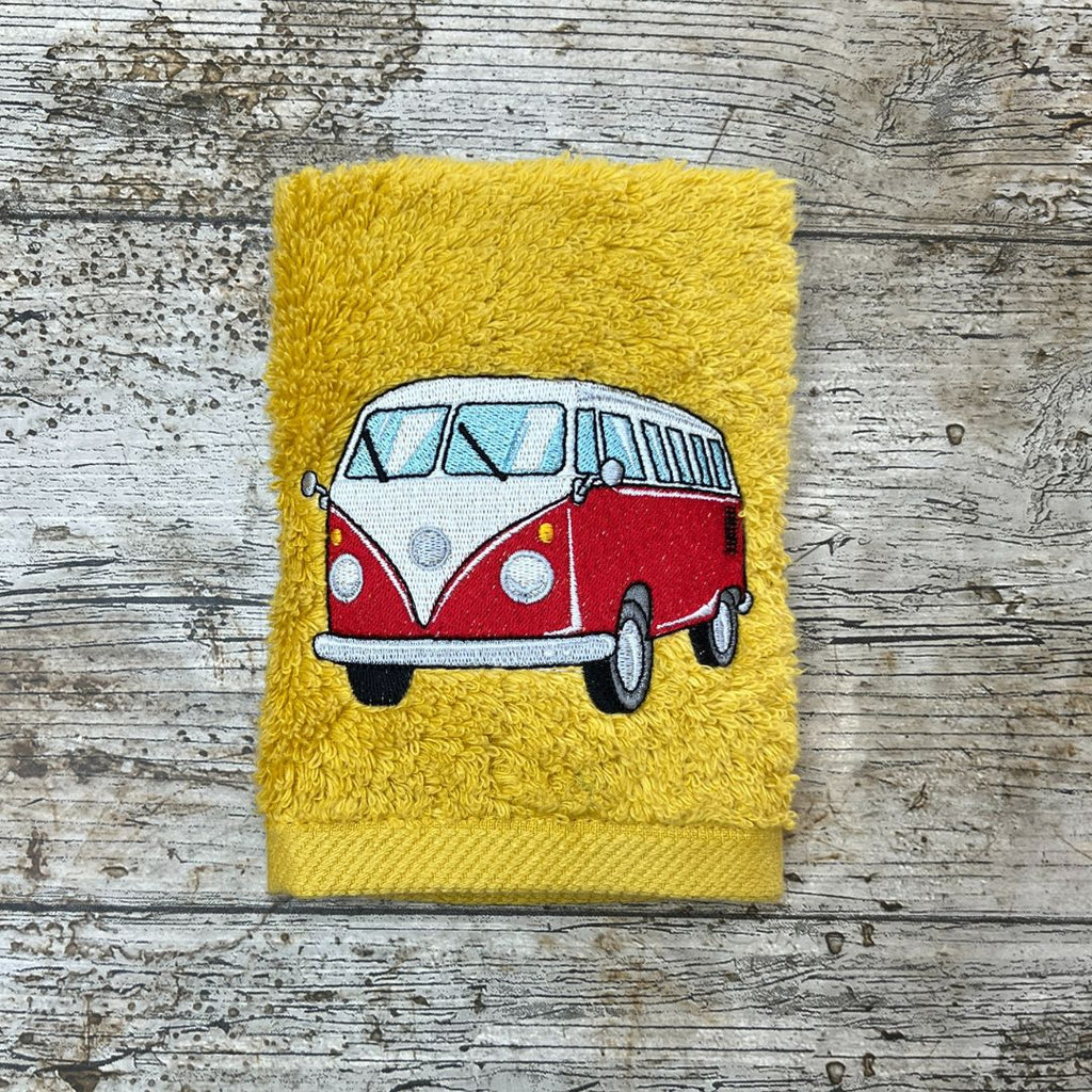 Campervan Face Cloth in 10 Colours