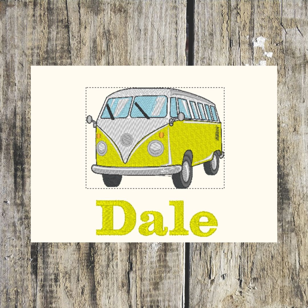 Campervan Personalised Towels