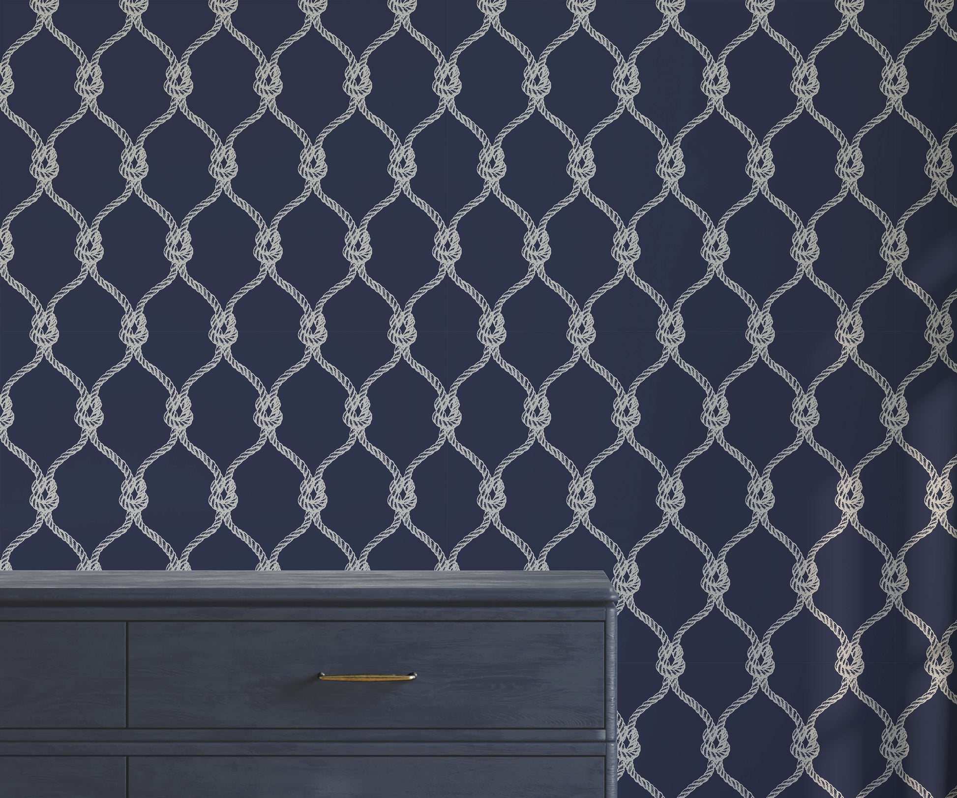Captain Nautical Rope Wallpaper
