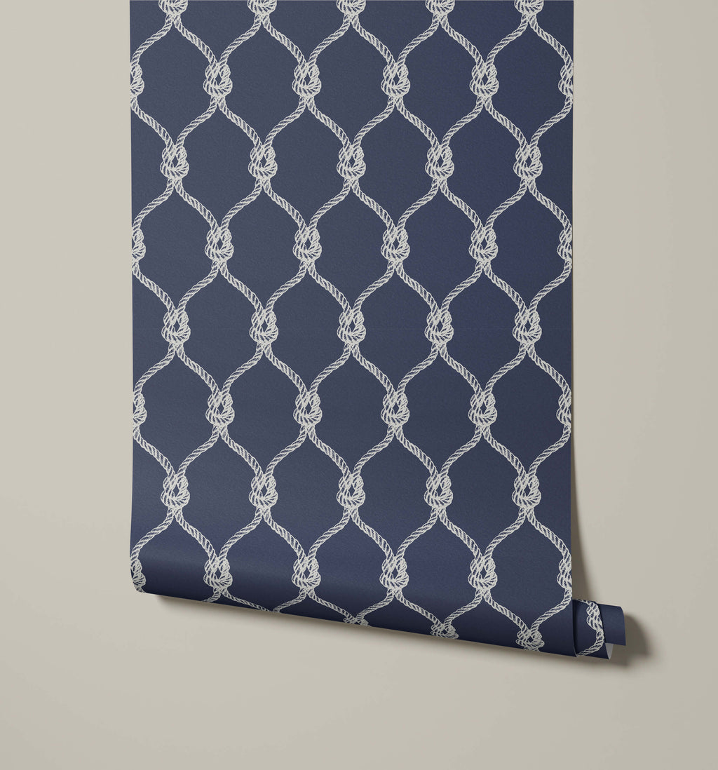 Captain Nautical Rope Wallpaper