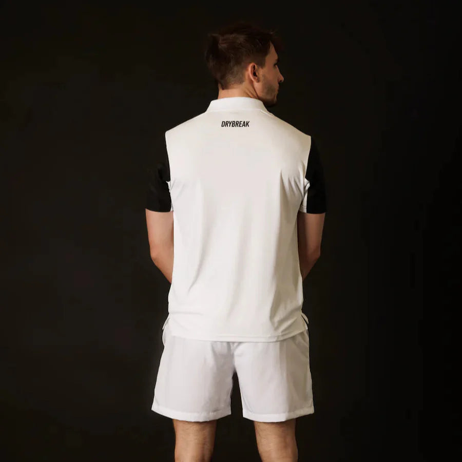Men's Polo Shirt Drybreak White