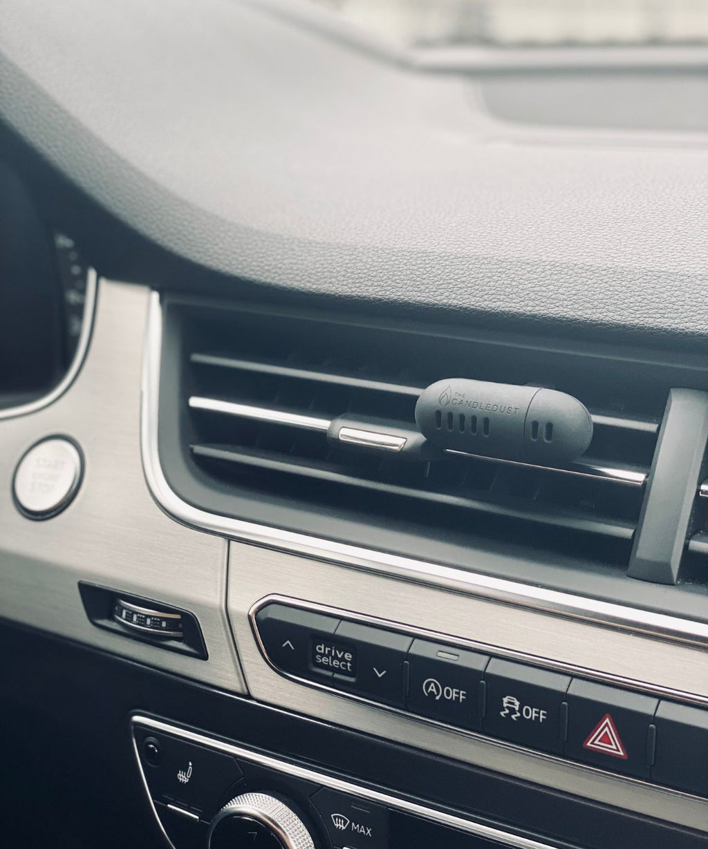 Champagne Rhubarb Car Diffuser – Luxurious & Long-Lasting Fragrance by Candledust at www.brixbailey.com