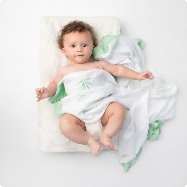 Luxury Bamboo Muslin Swaddles