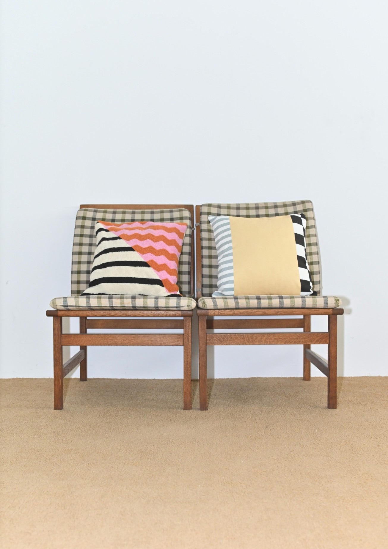 Cream Soda Velvet Cushion 45cm