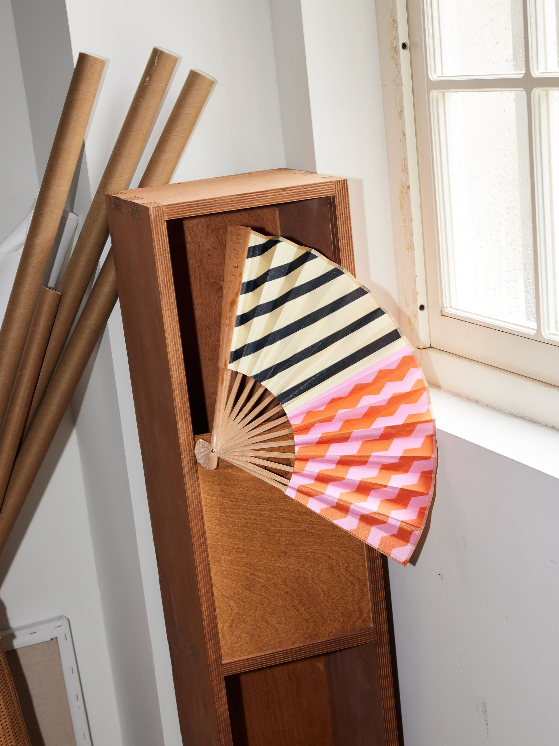 Handcrafted Folding Fan in Bamboo