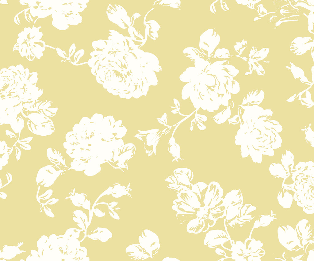 Cast Floral Wallpaper