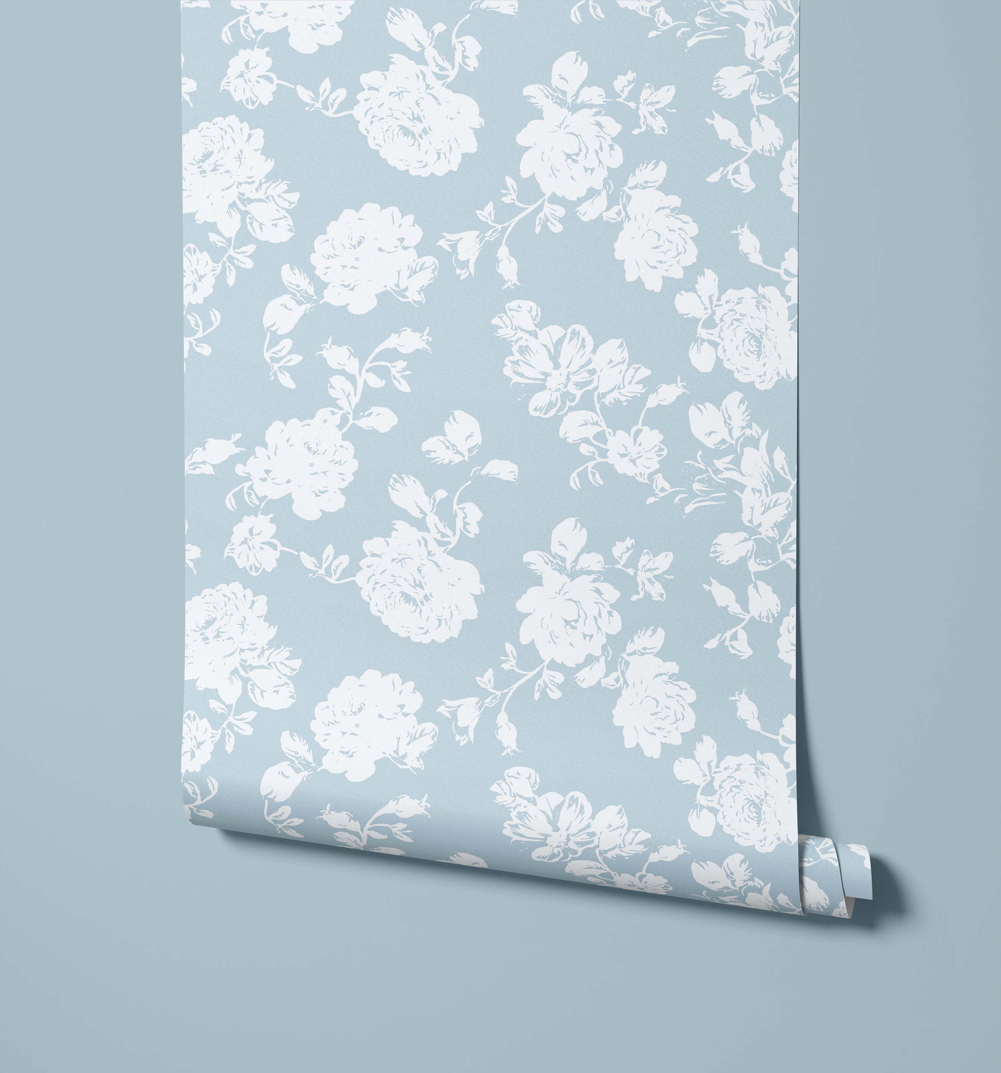 Cast Floral Wallpaper