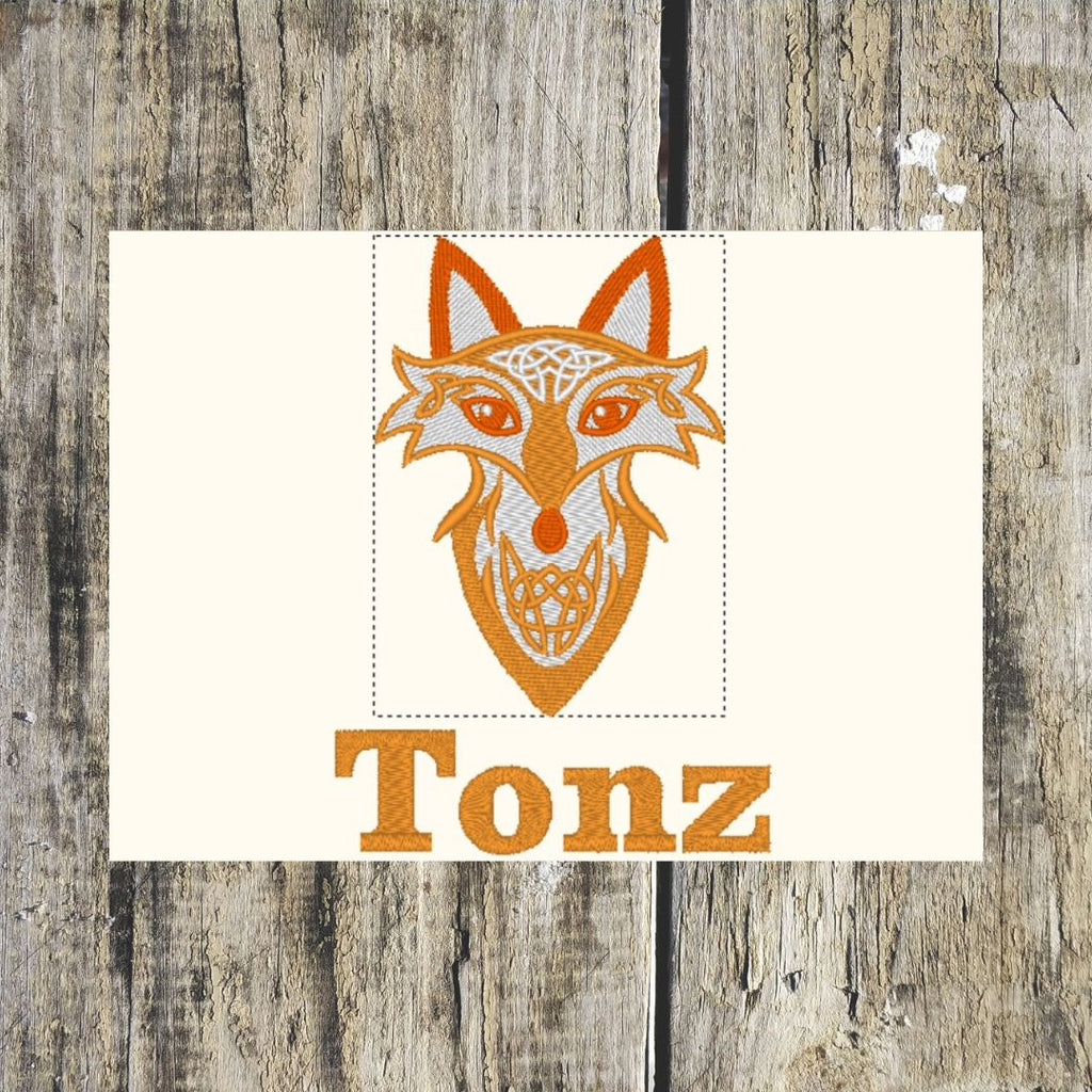 Celtic Fox Personalised Towels