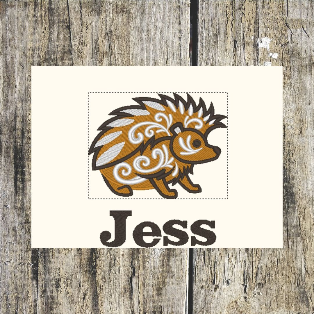 Celtic Hedgehog Personalised Towels