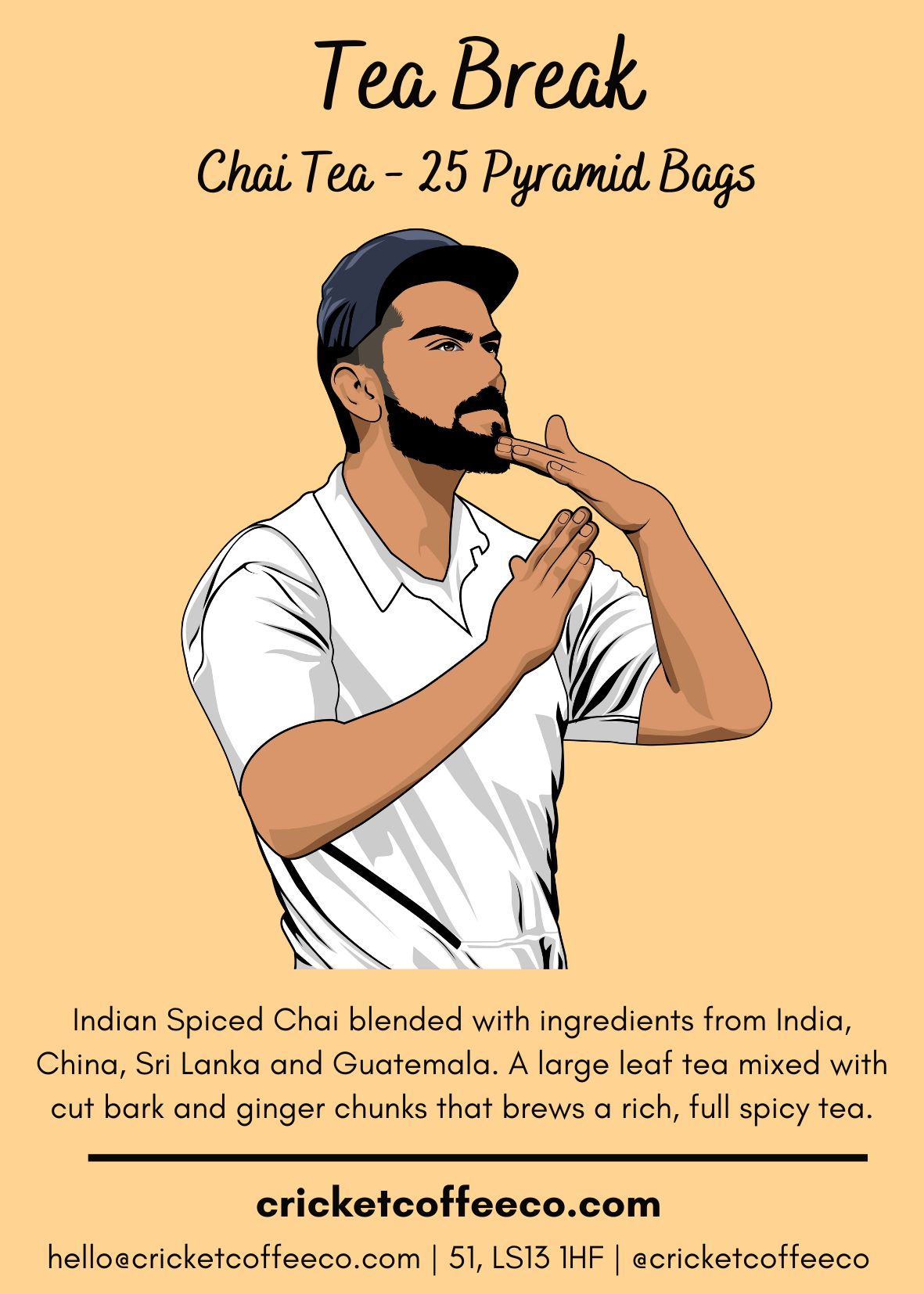 Tea Break Selection Box, Choice of 7 Teas