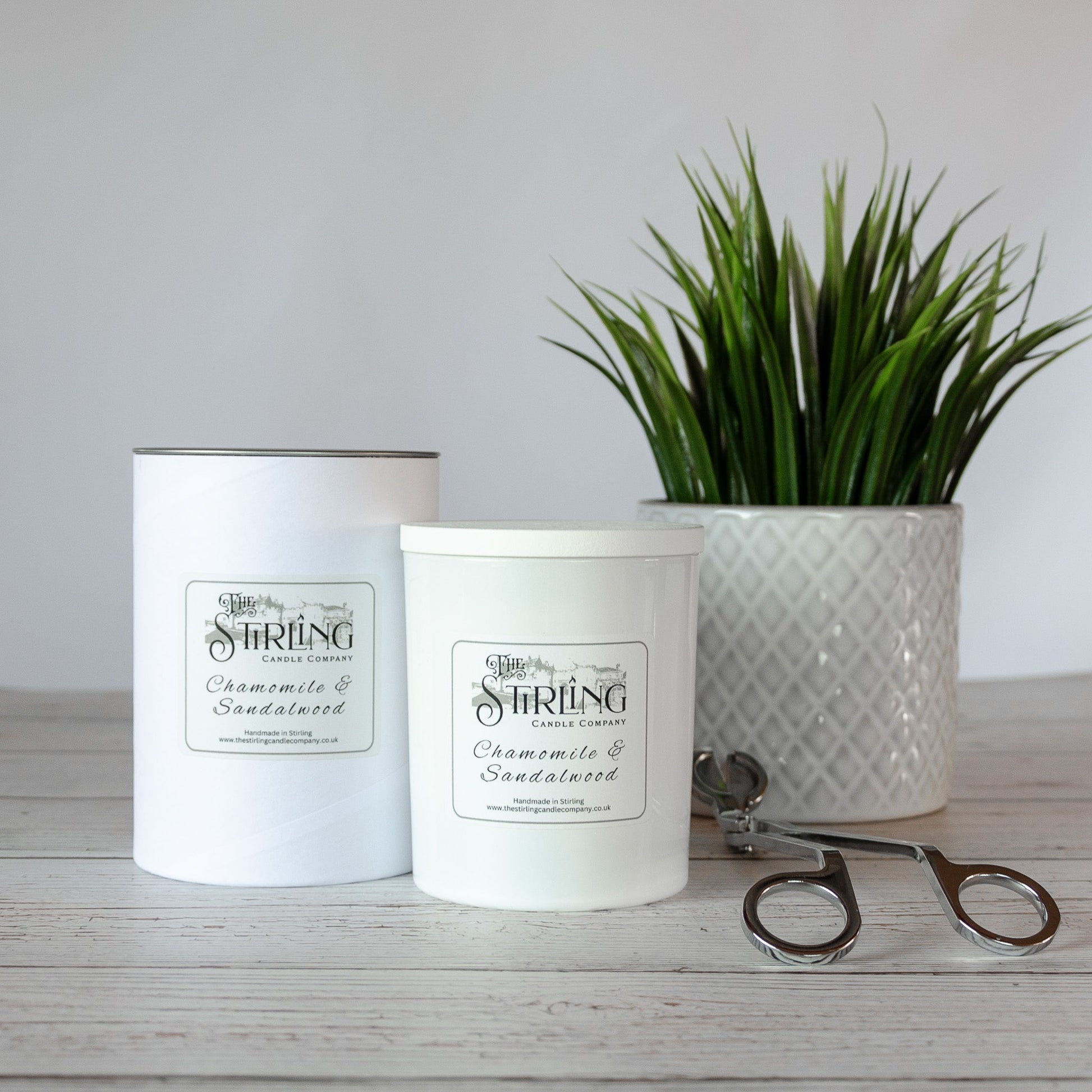 Chamomile and Sandalwood Large Candle