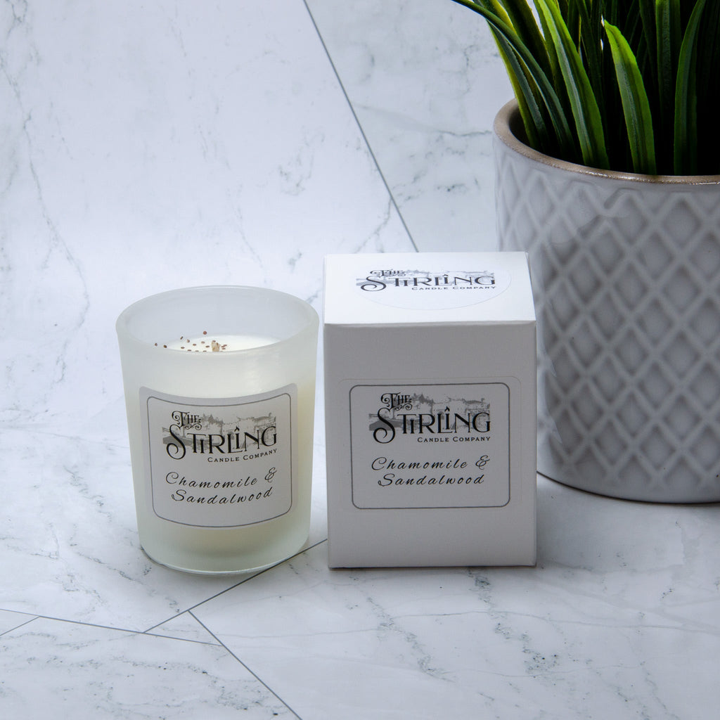 Chamomile and Sandalwood Small Candle
