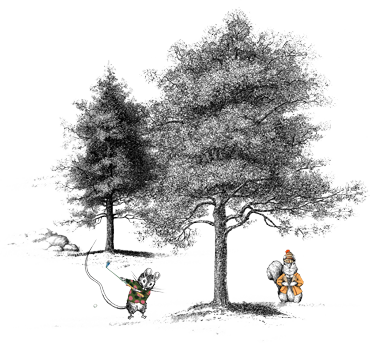 
Vintage engraving illustration of an archer under a tree — Sostter championing independent makers and emerging brands