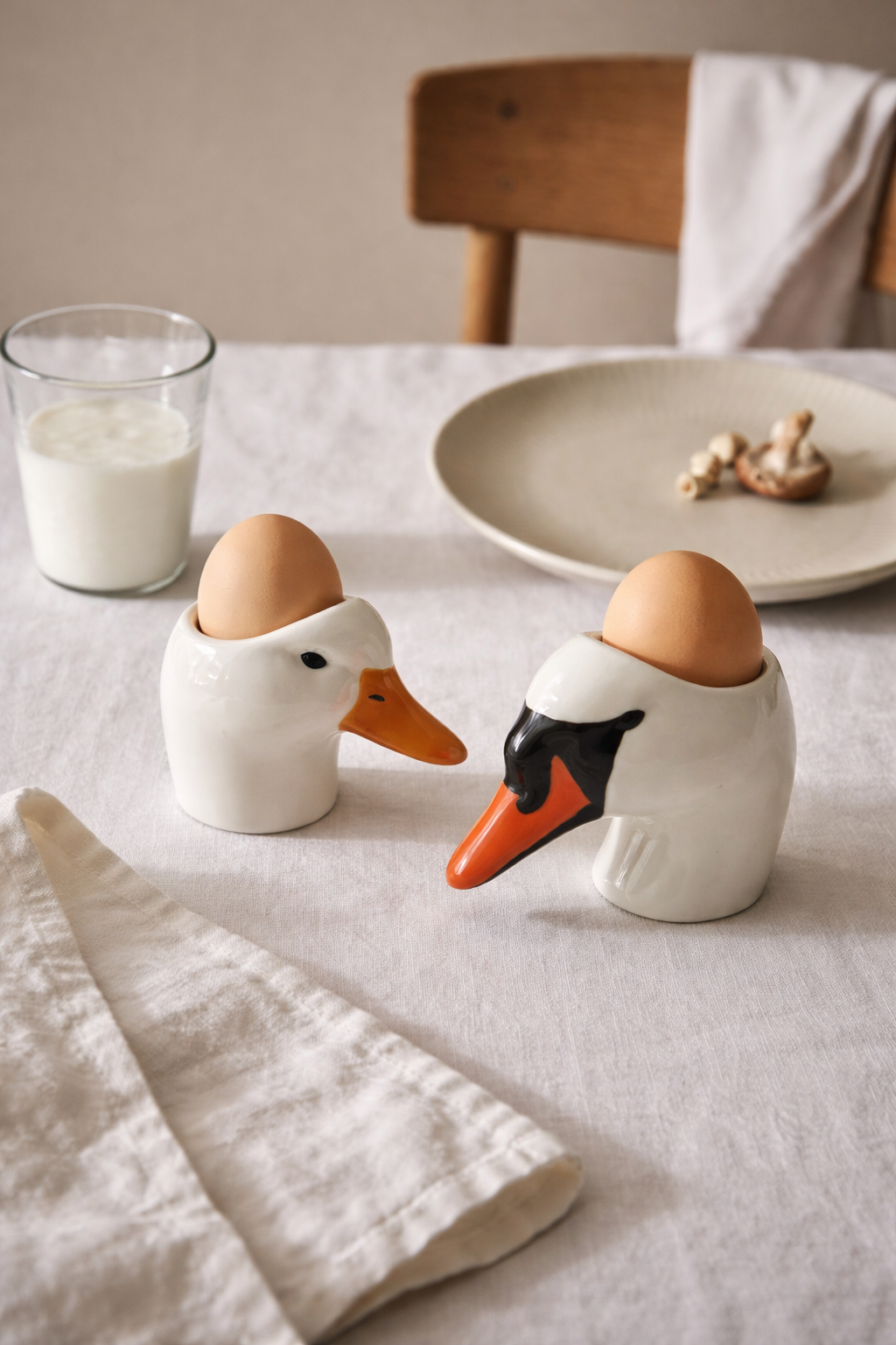 A Goose Egg Cup – Handmade Ceramic Egg Holder