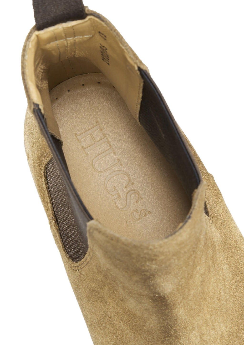 Tobacco Suede Chelsea Boots with Welted Leather Sole