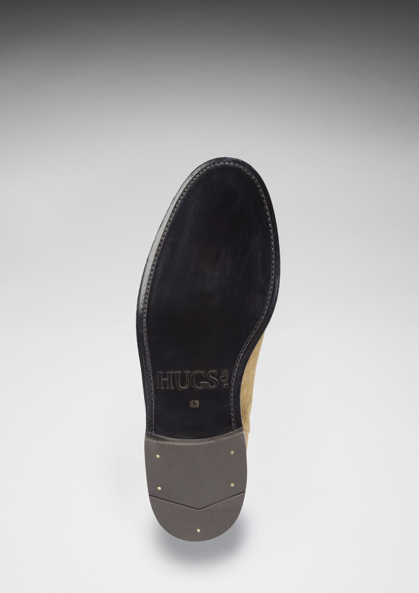 Tobacco Suede Chelsea Boots with Welted Leather Sole