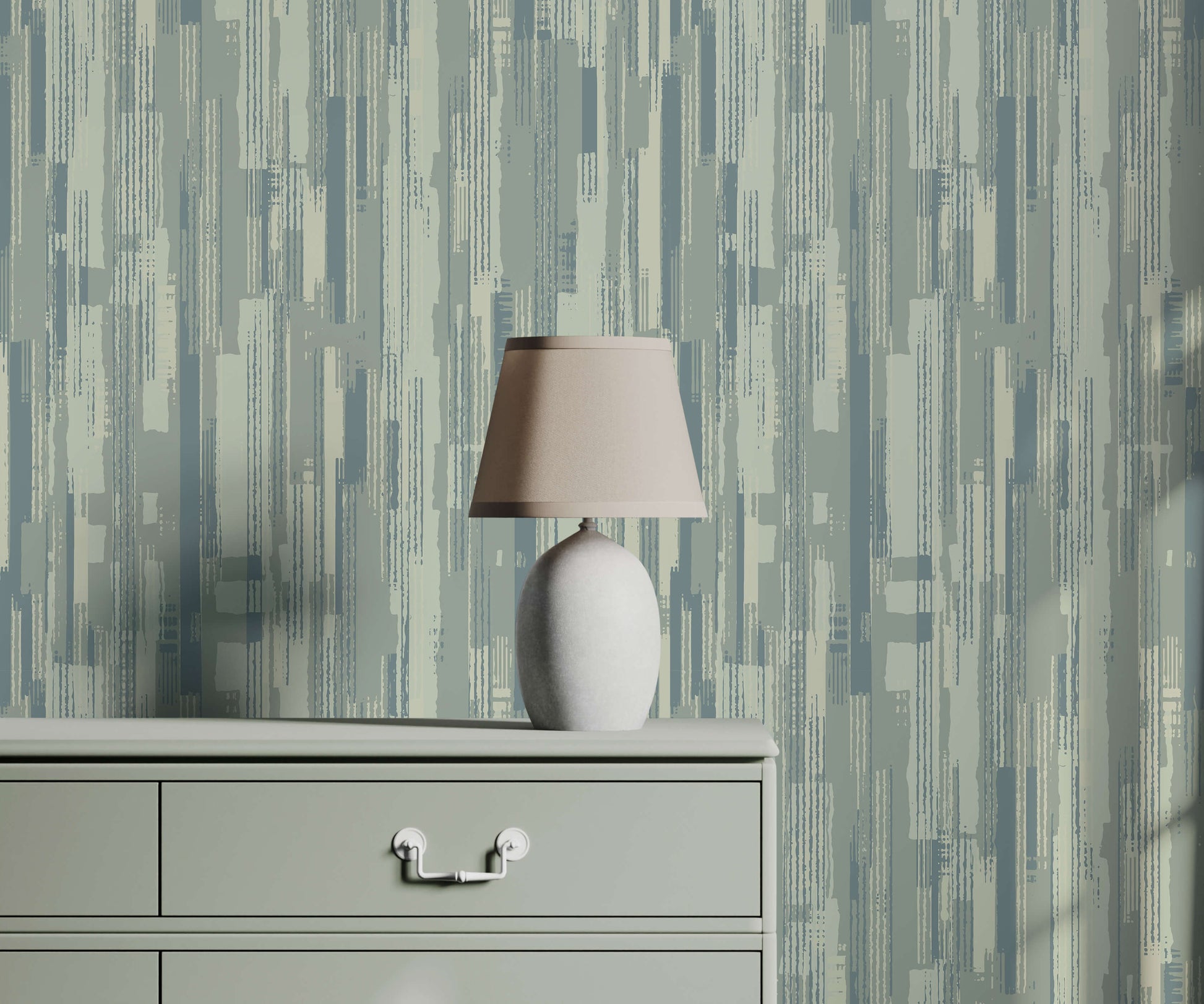 Chester Wallpaper with Stripes Dots and Colour