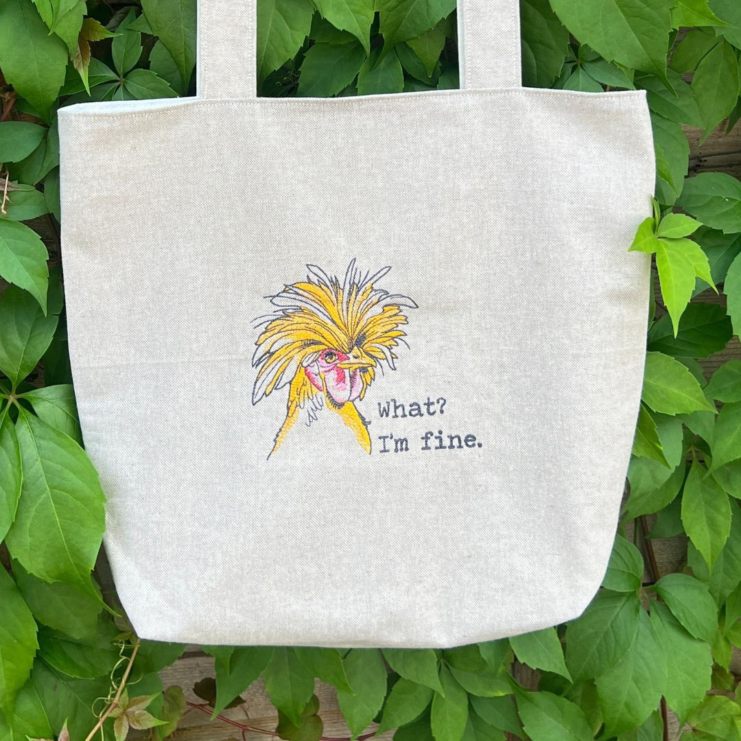 Chicken What I'm Fine Tote Bag