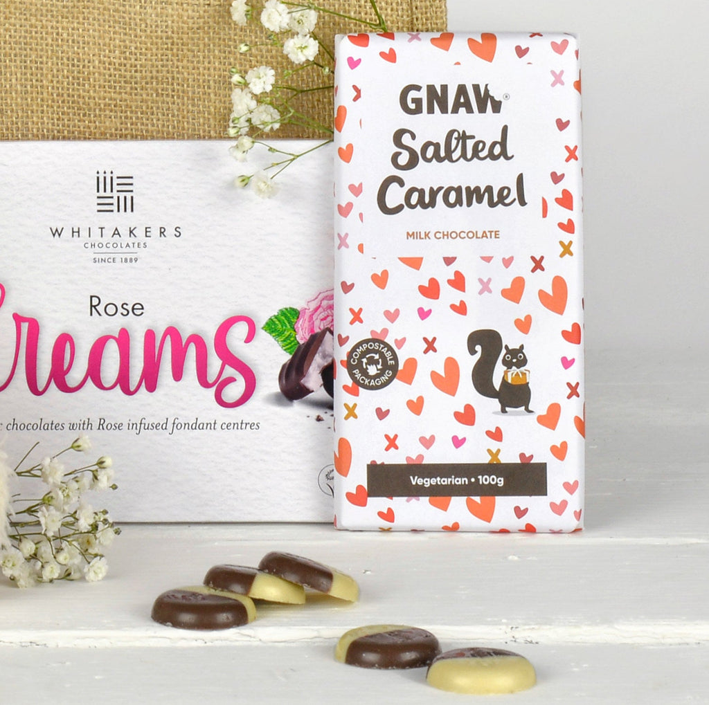 Chocolate Lovers Gift Hamper with Teddy Bear