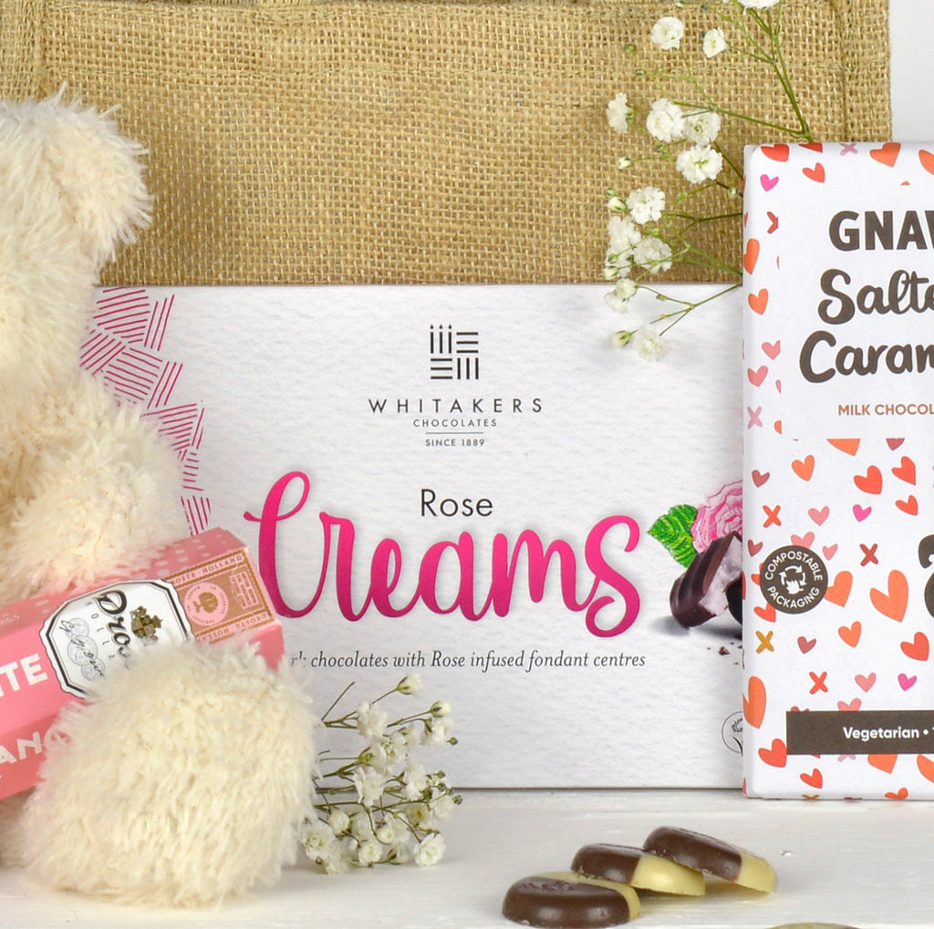 Chocolate Lovers Gift Hamper with Teddy Bear