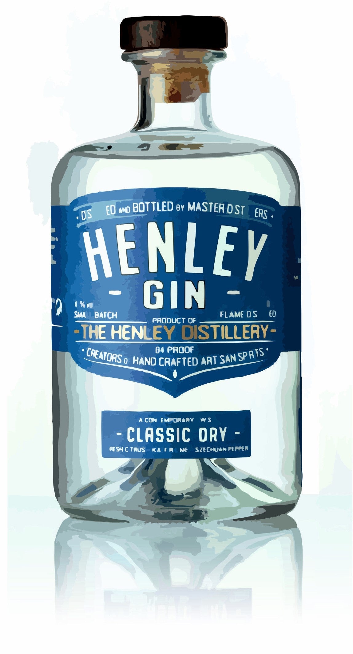 Classic Dry Gin Ganache in Milk Chocolate