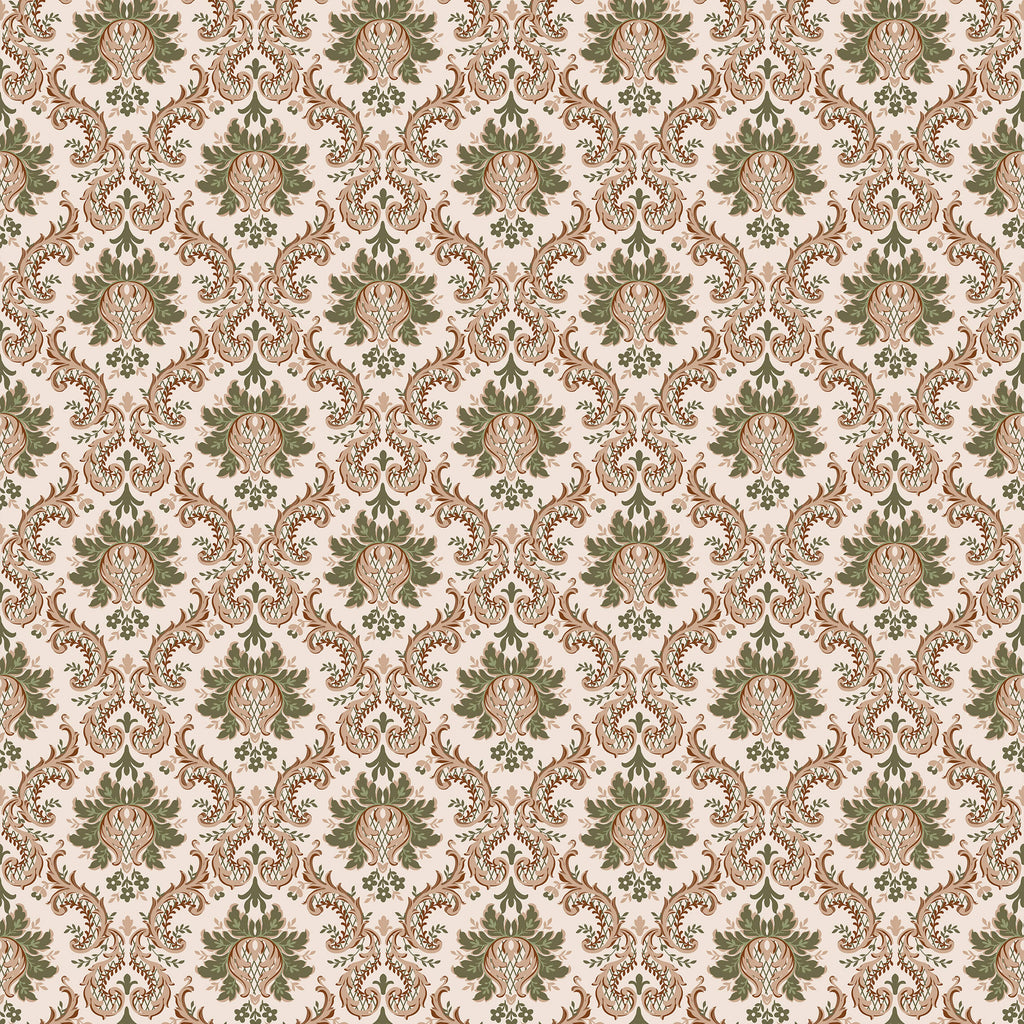 Collins Damask Wallpaper