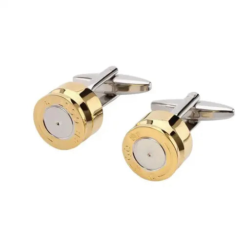Bullet Cufflinks in Gold