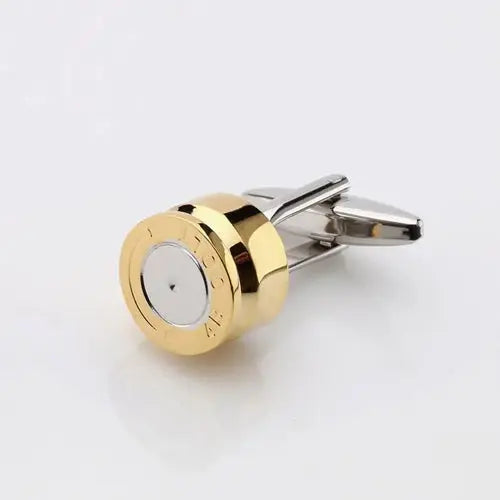 Bullet Cufflinks in Gold