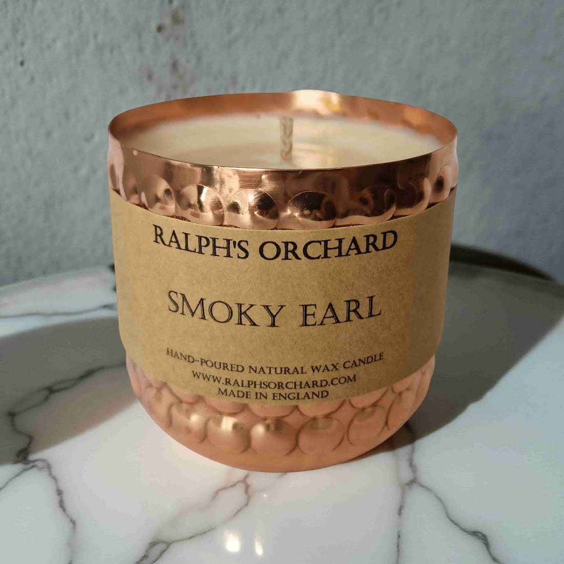 Decorative Copper Candles in Classic Fragrances