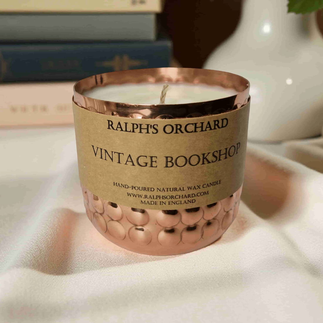 Decorative Copper Candles in Classic Fragrances