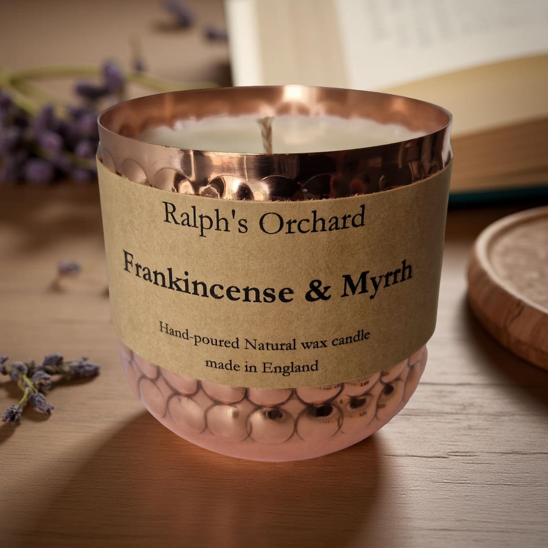 Frankincense and Myrrh Scented Candle