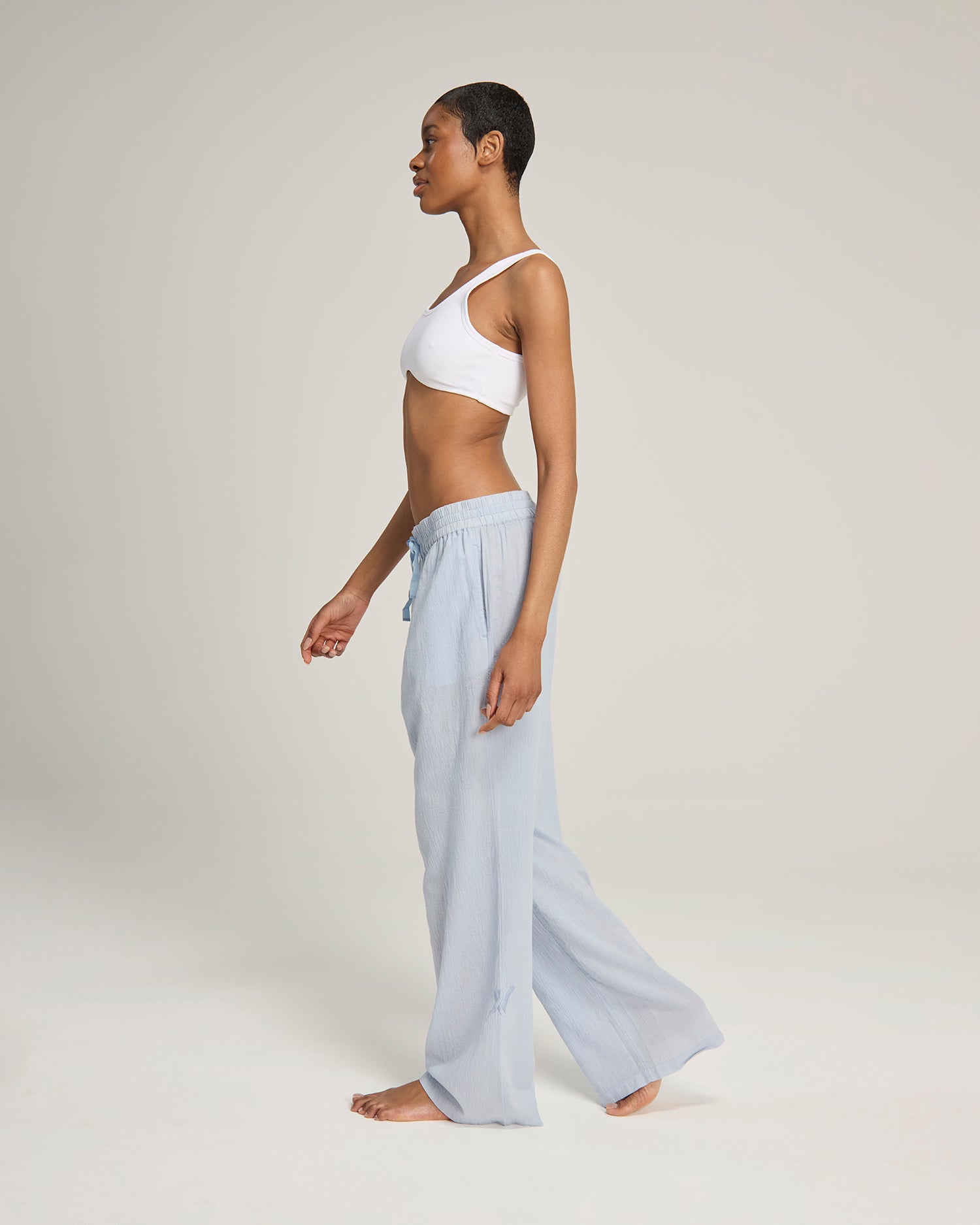 The Classic Trouser - Sky