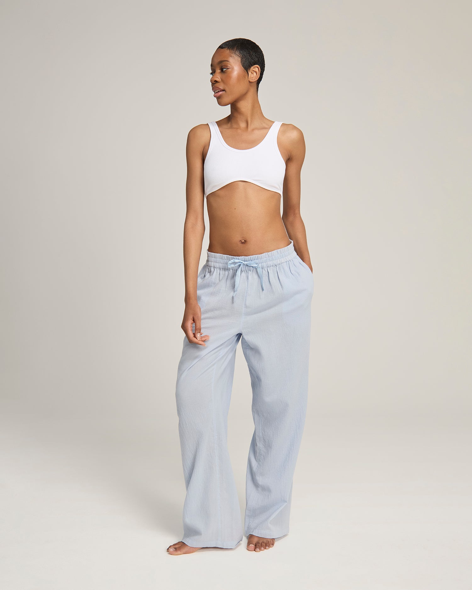 The Classic Trouser - Sky