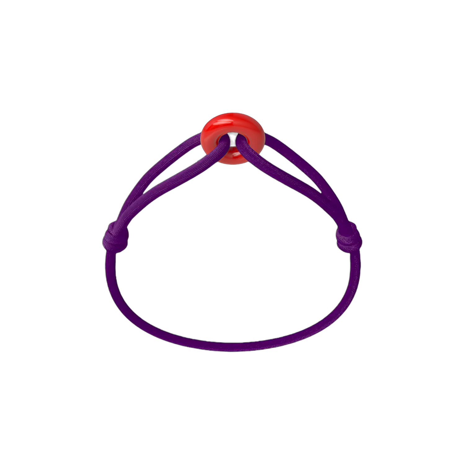 Coral Soho Cord Bracelet