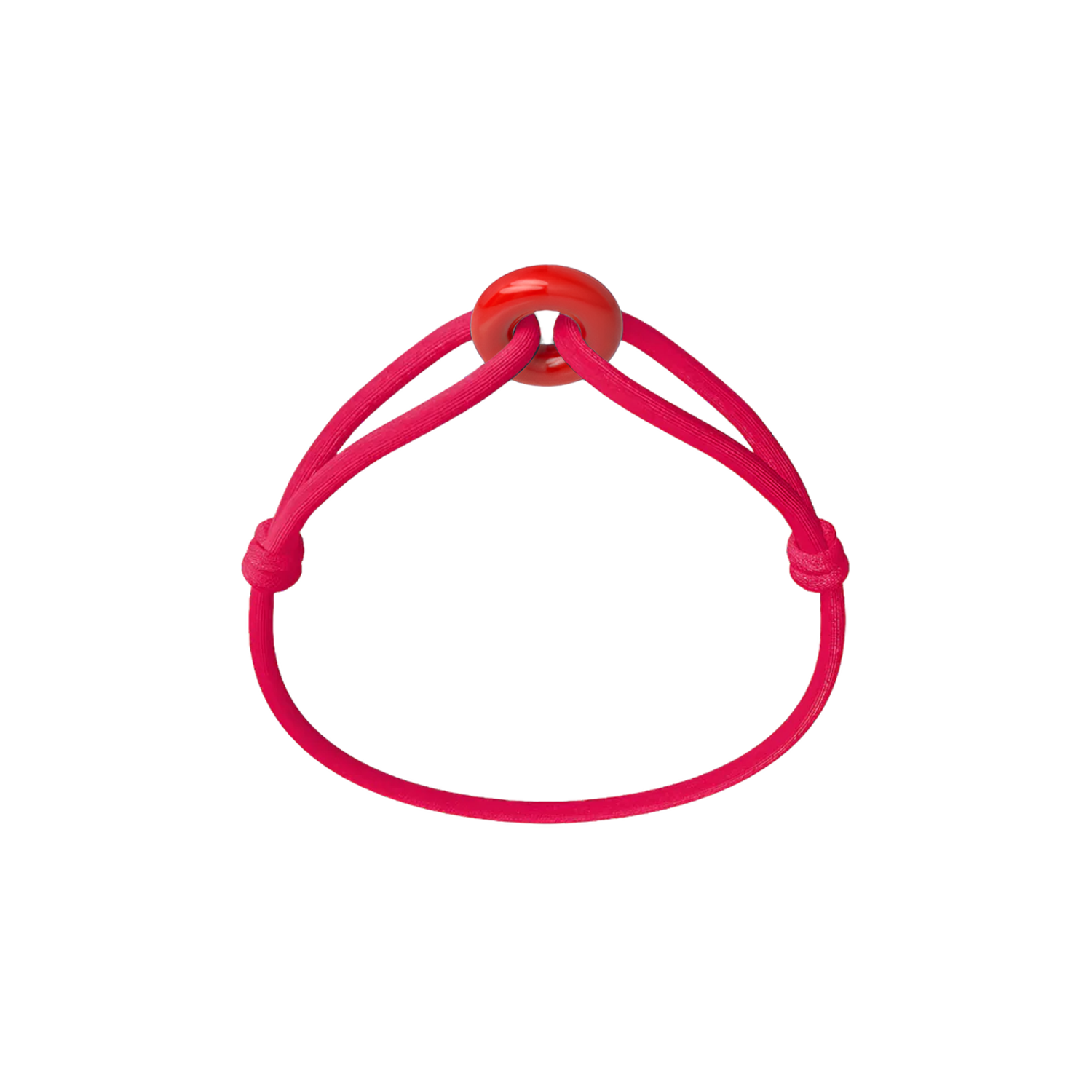 Coral Soho Cord Bracelet