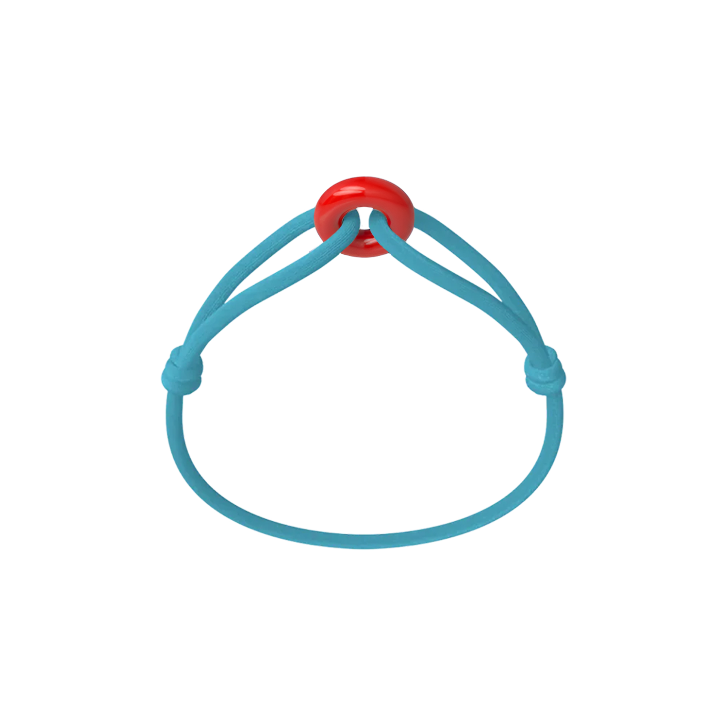 Coral Soho Cord Bracelet