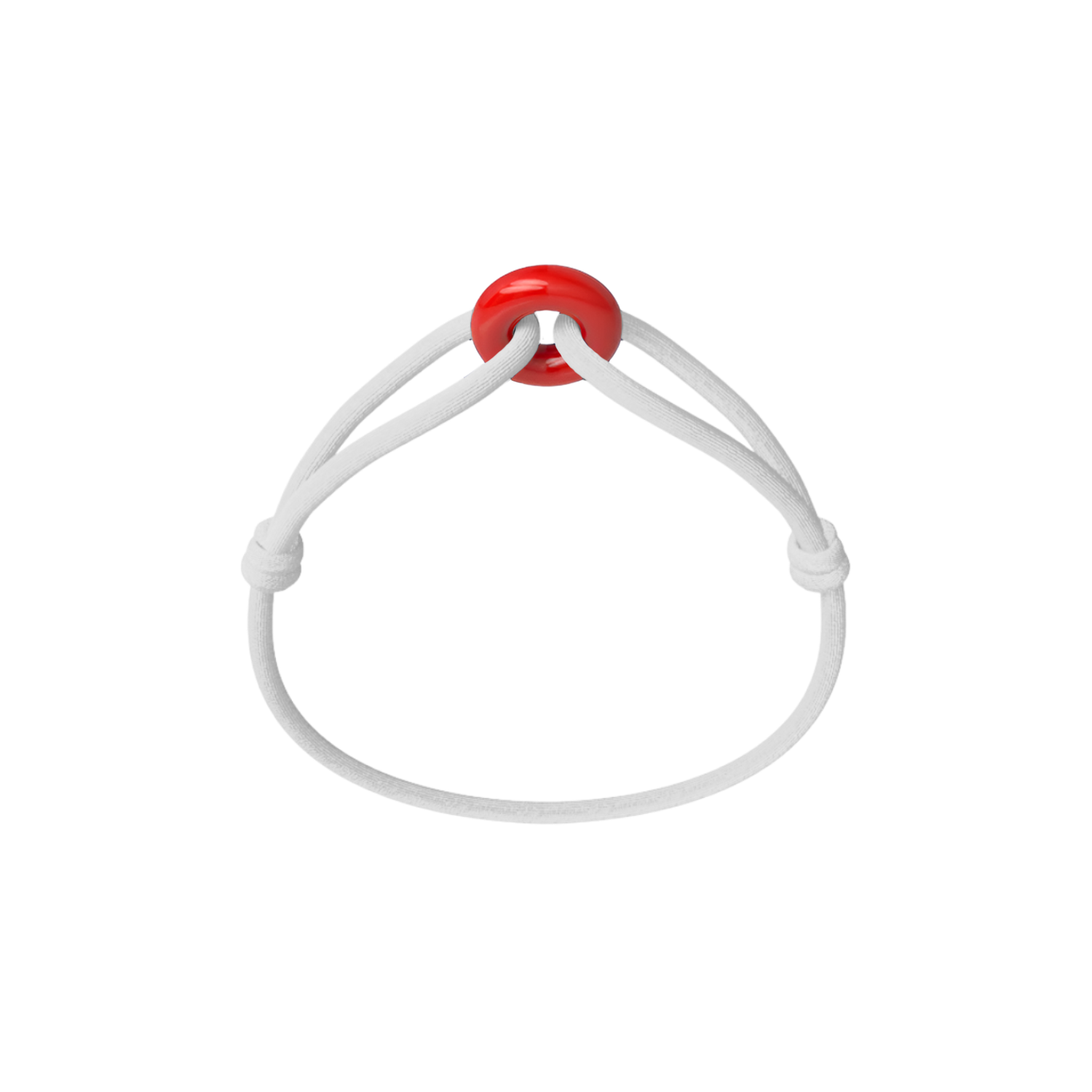Coral Soho Cord Bracelet