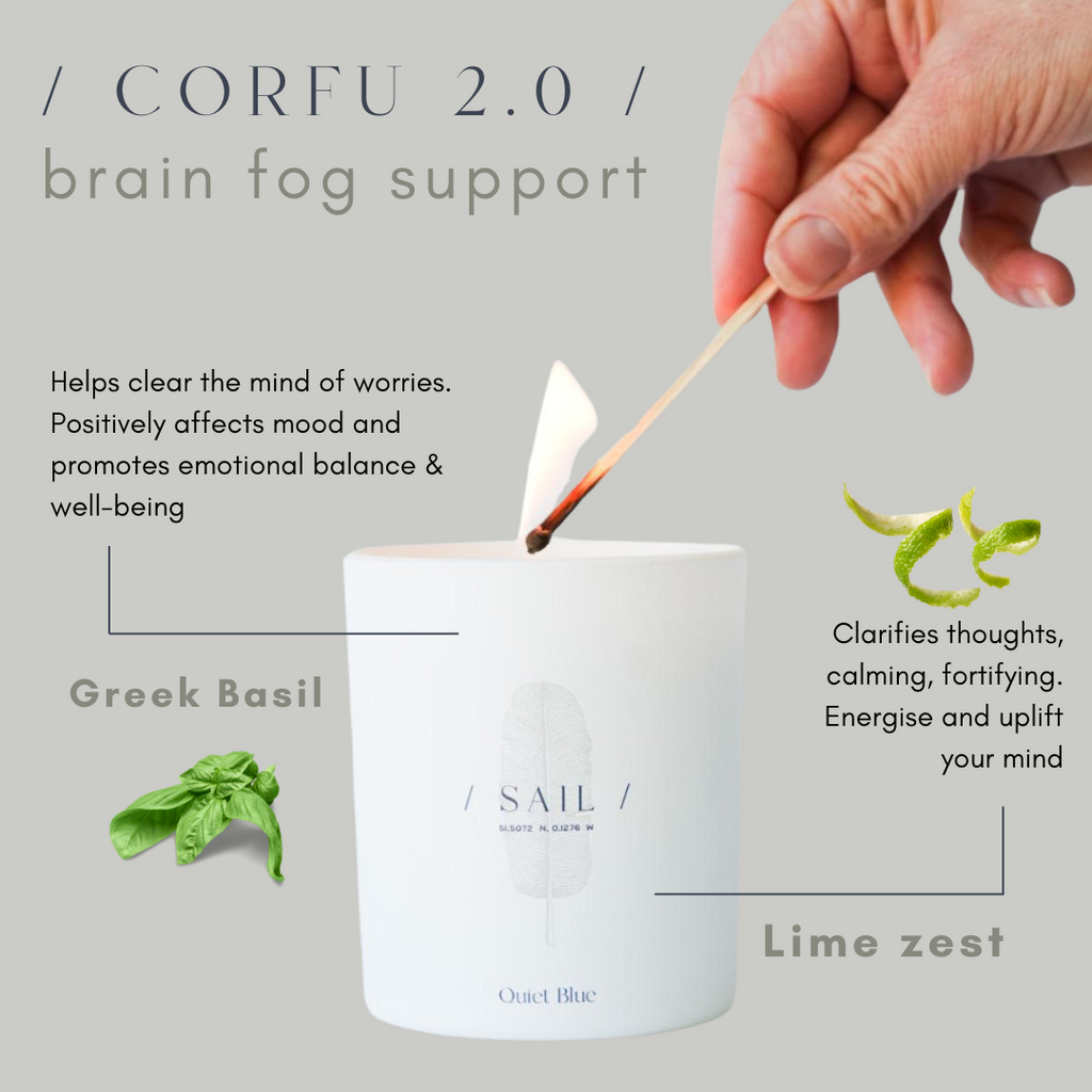 Lime and Basil Wellbeing Candle