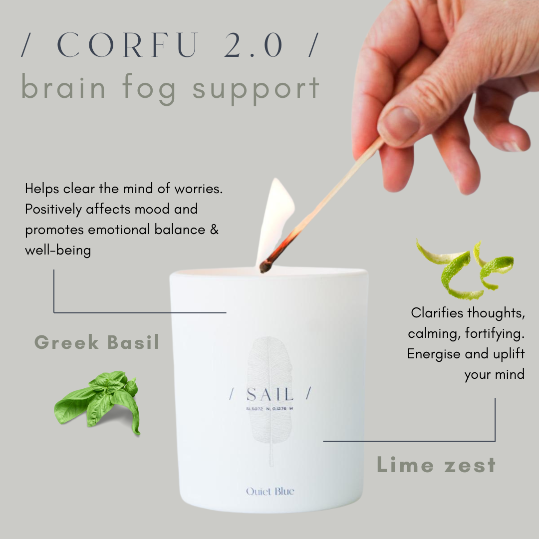 Lime and Basil Wellbeing Candle