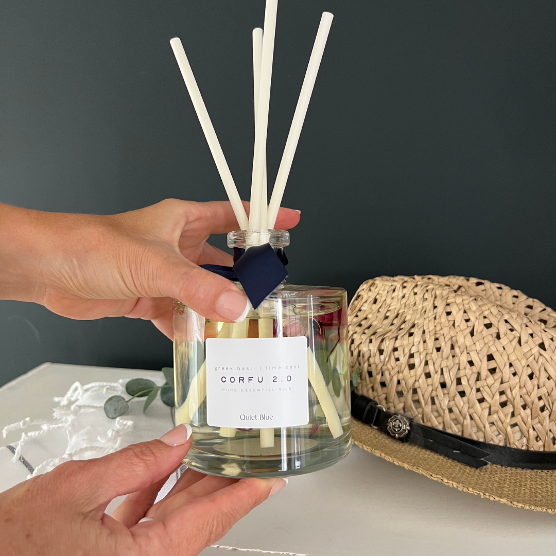 Reed Diffuser 500ml Greek Basil and Lime XL