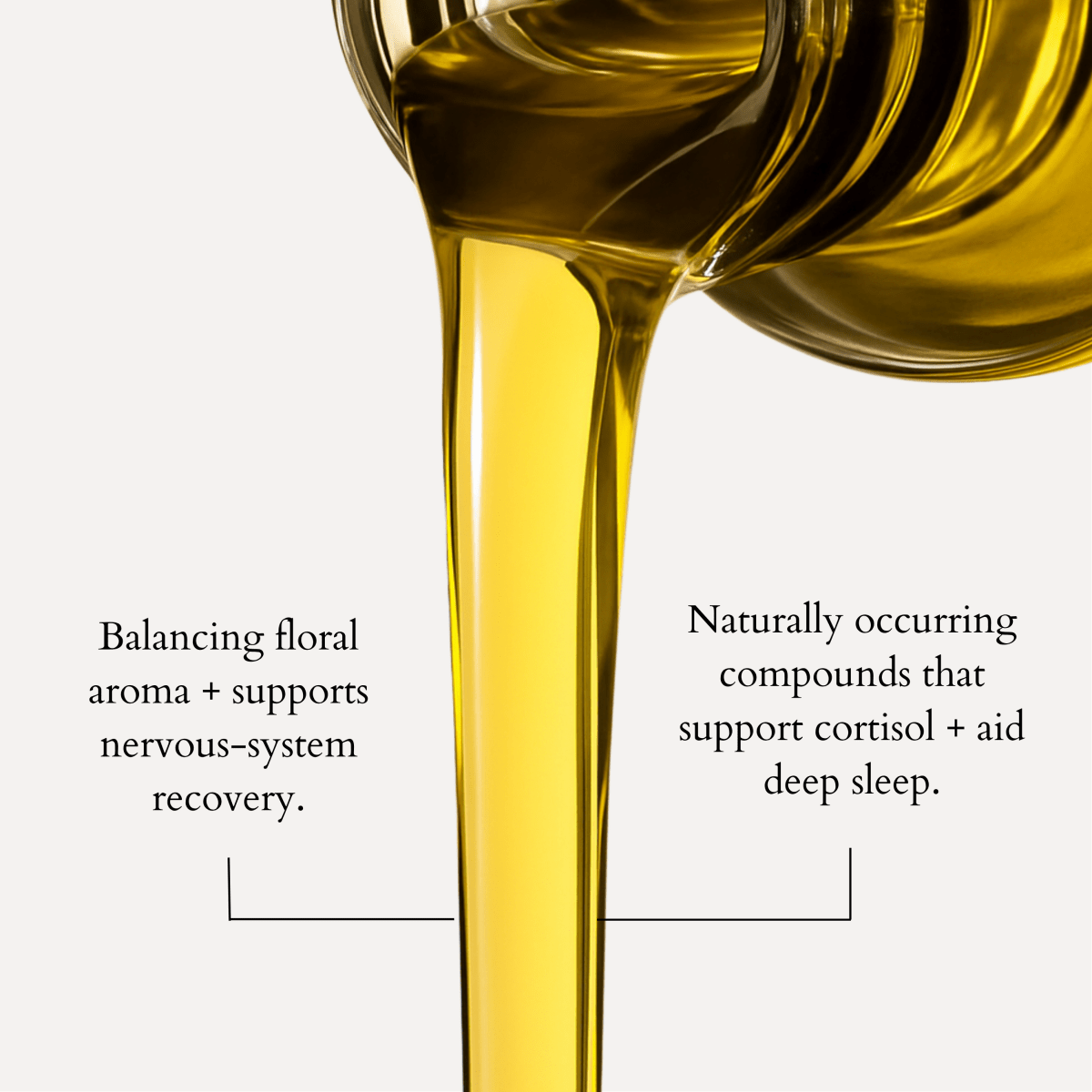 Calming Bath and Shower Oil with Roman Chamomile for Sleep and Stress Relief