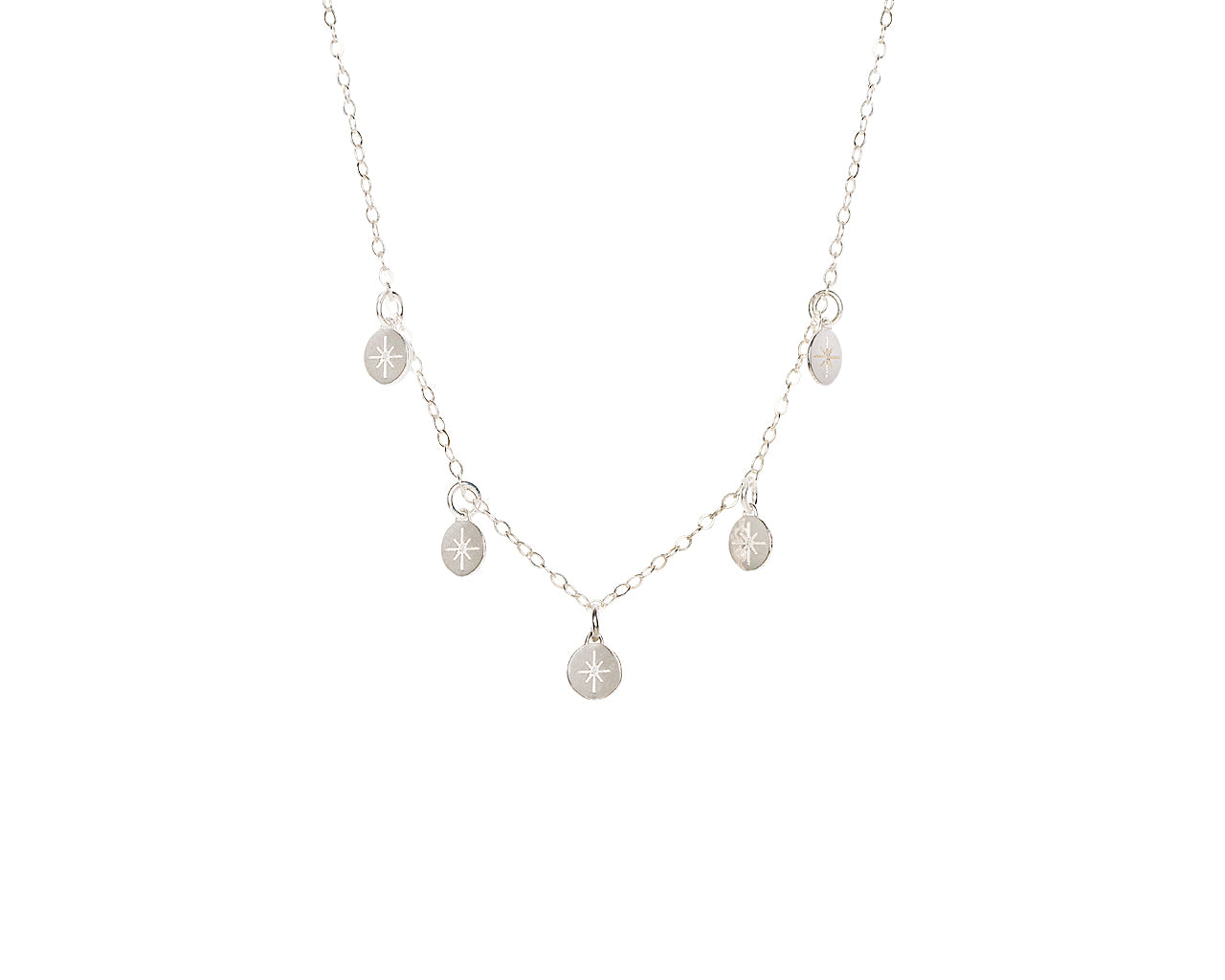 Stargazer Silver Choker – Adjustable & Eco-Friendly Necklace by New Vintage by Kriss at brixbailey.com