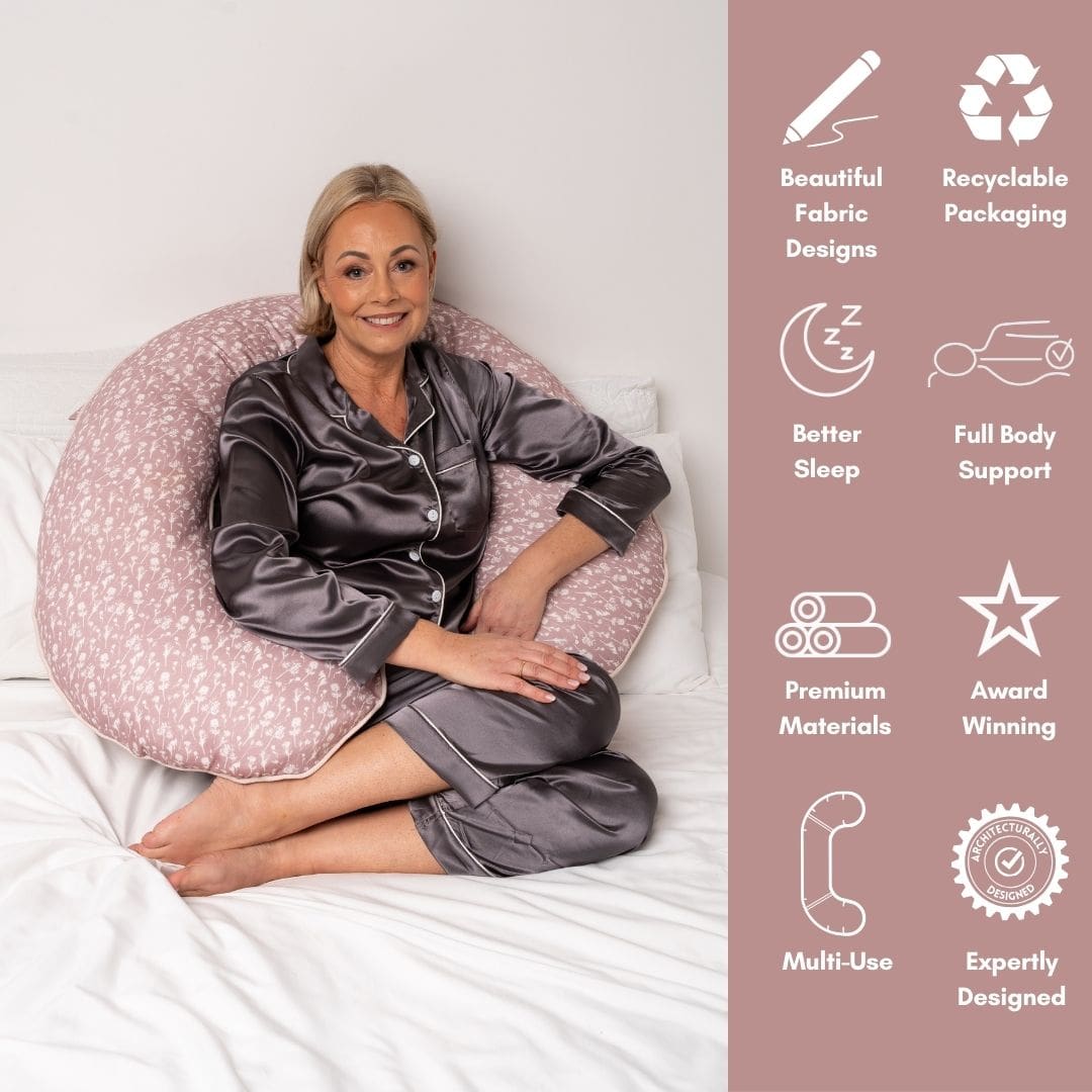 Body Pillow in Wild Parsley