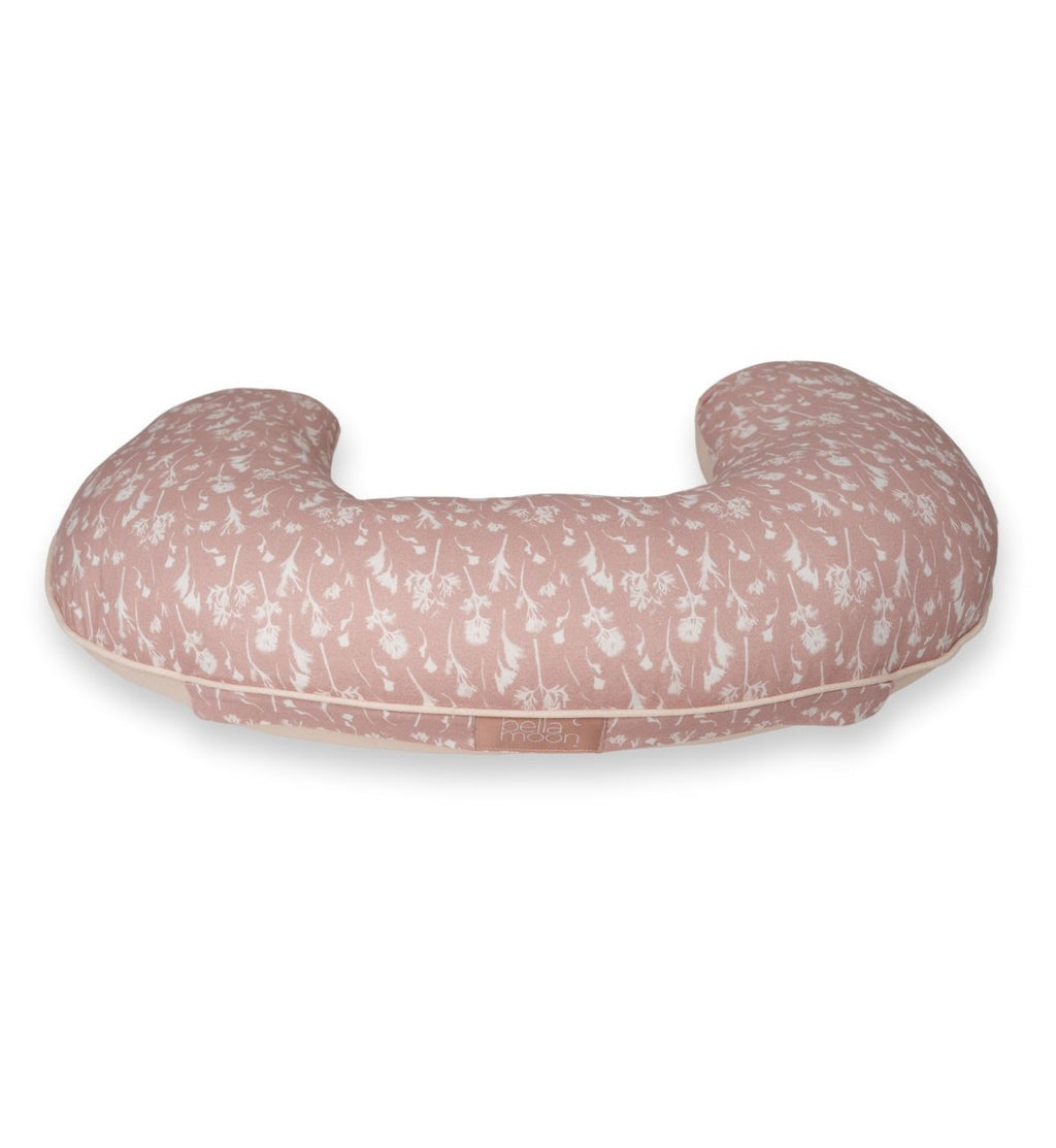 Mini Moon Feeding Pillow in Wild Parsley