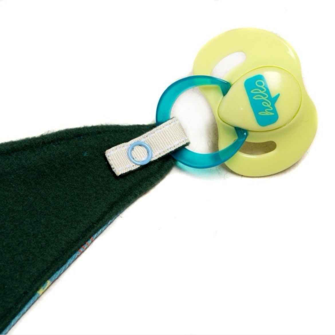 Cow Print Cotton Baby Dummy Comforter