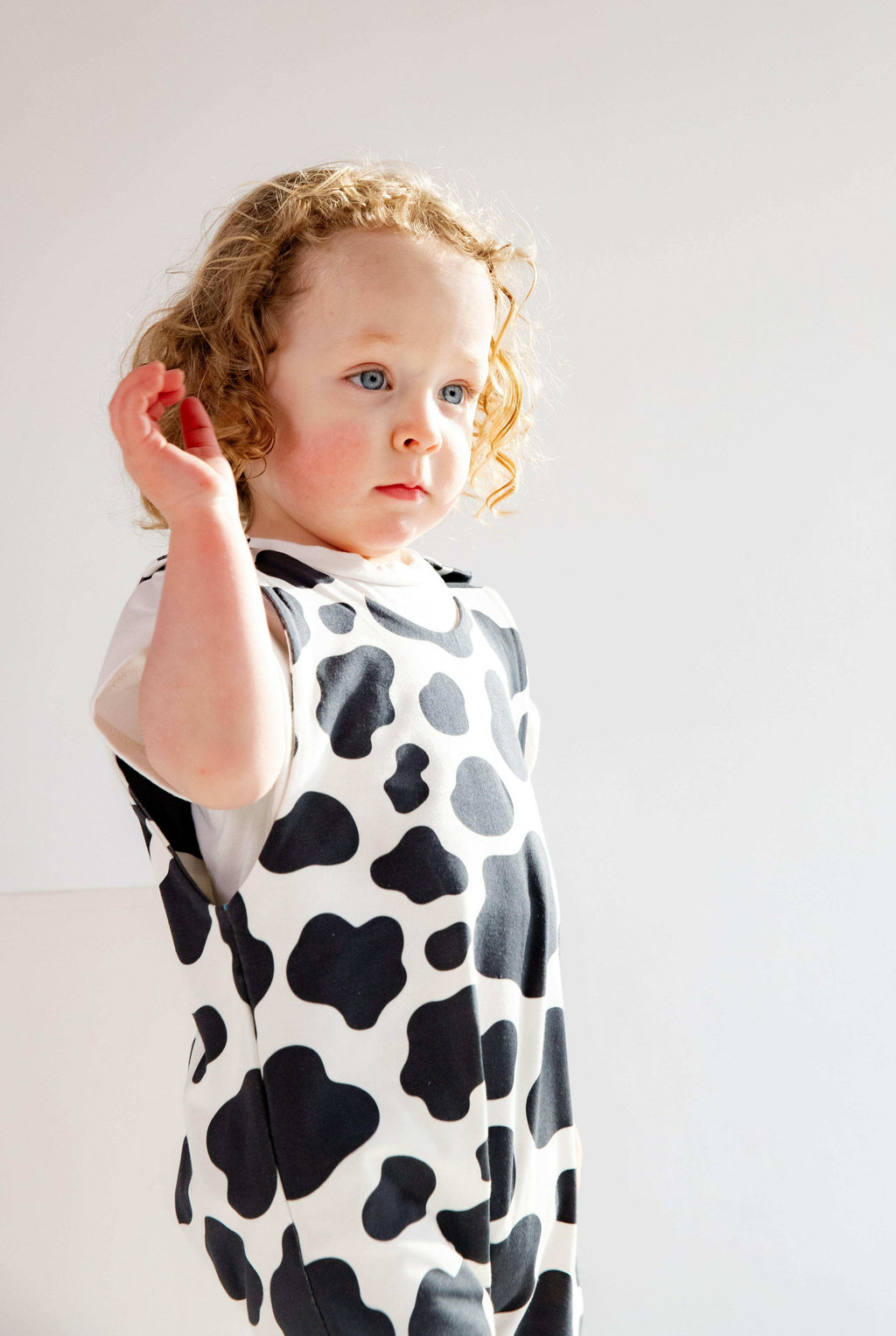 Cow Print Animal Romper for Babies and Children