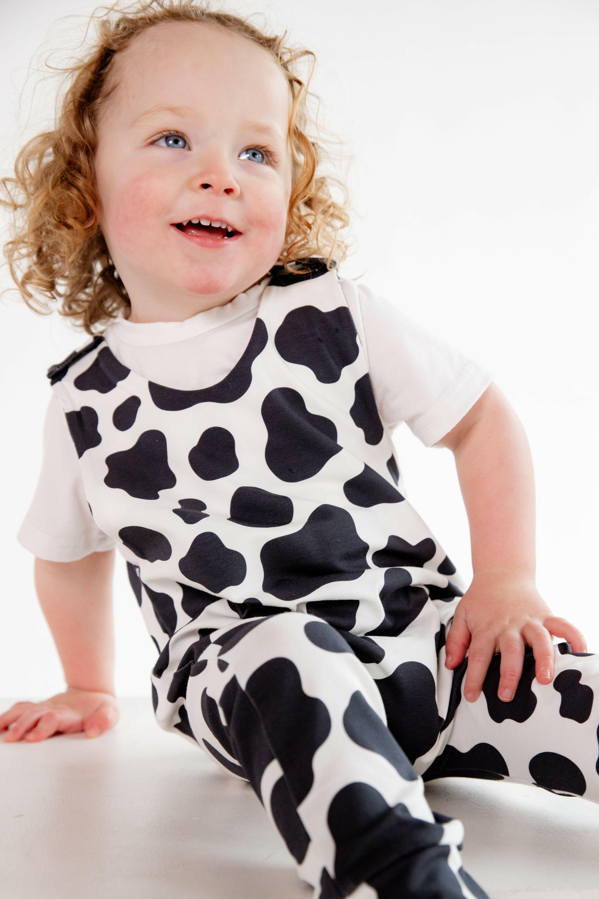 Cow Print Animal Romper for Babies and Children