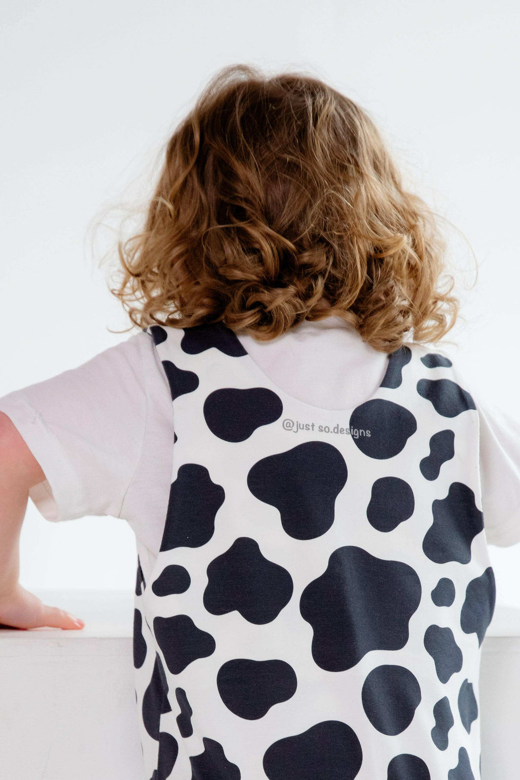 Cow Print Animal Romper for Babies and Children