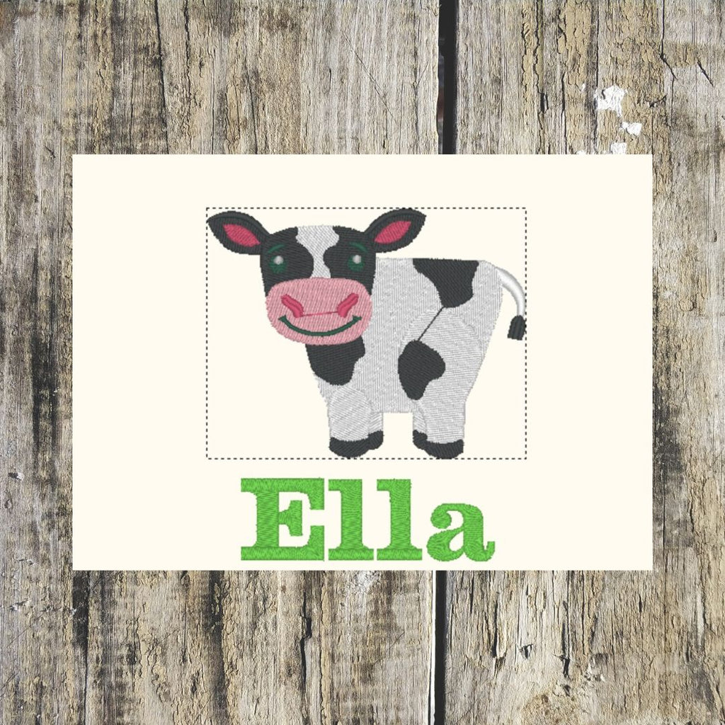 Cow Personalised Towels