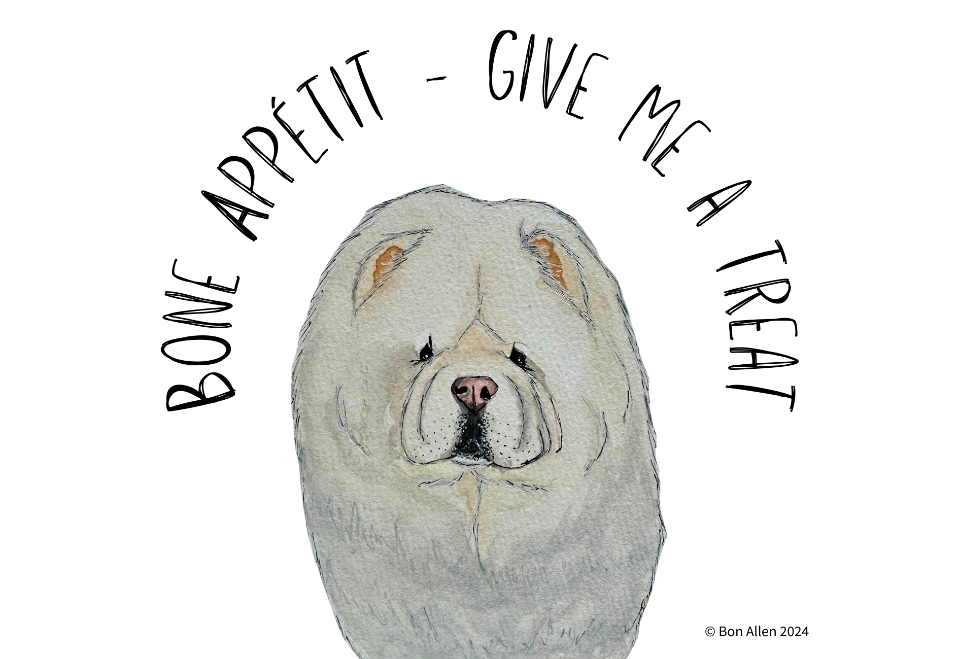 Chow Chow Treat Jar with Wooden Lid